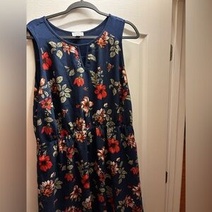 Market and Spruce sleeveless floral dress